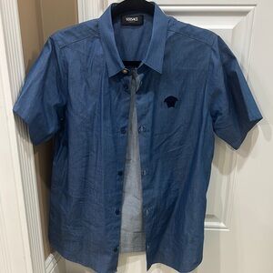 Boys Versace Button Up